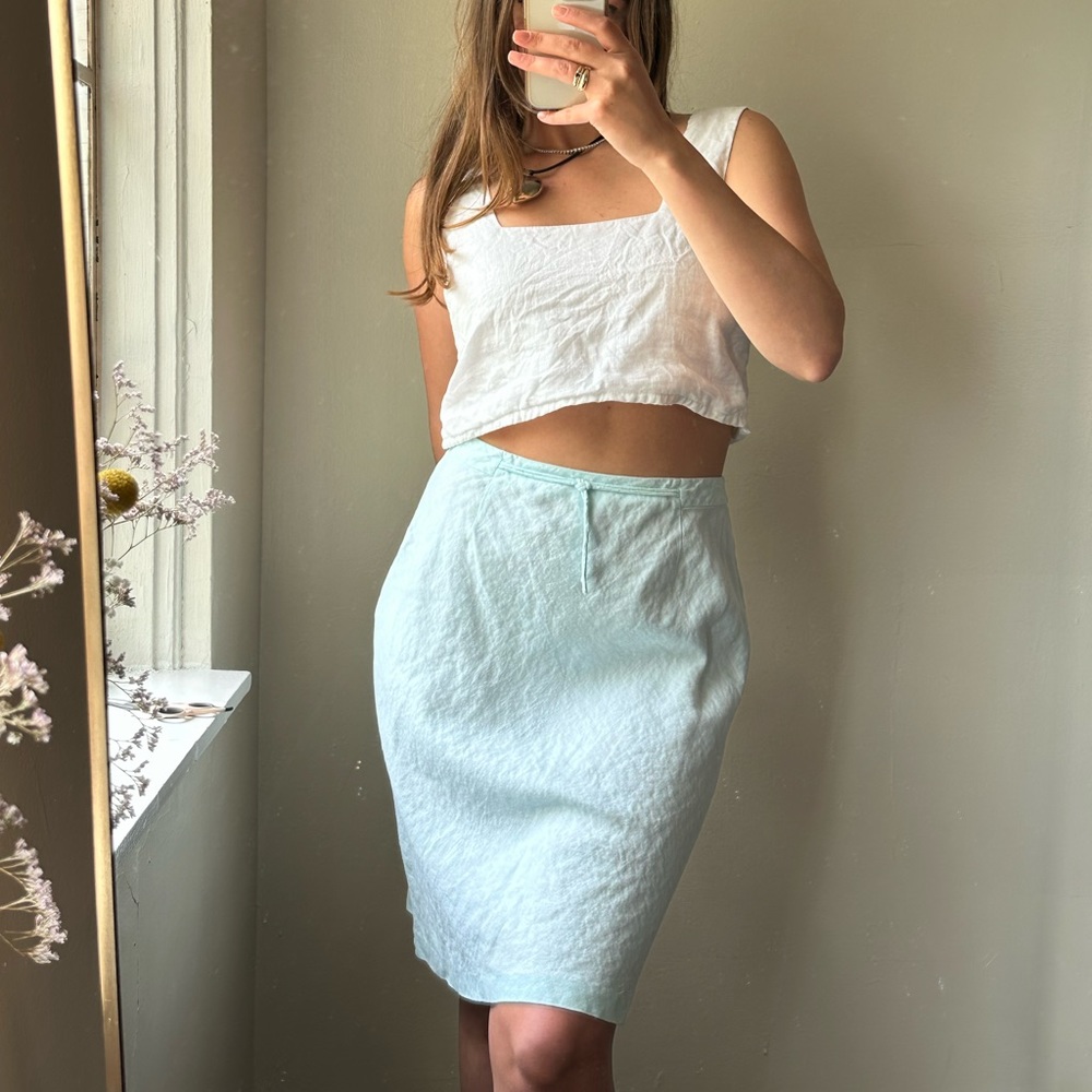 Linen skirt